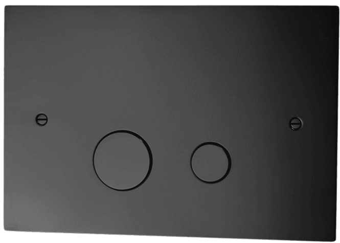 Hovedbilde Tapwell DUO112 Matt Sort Spyleknapp