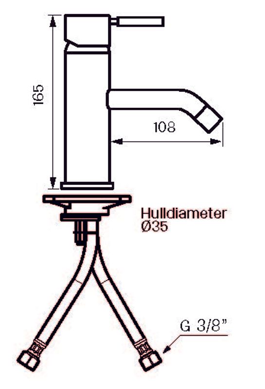 Tapwell EVM071 servantbatteri Matt Sort