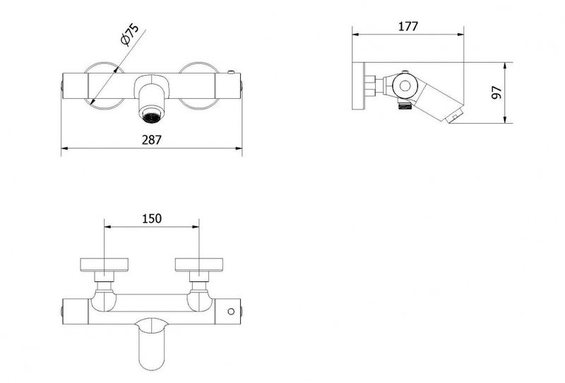 VikingBad Tenge Badekarbatteri gull