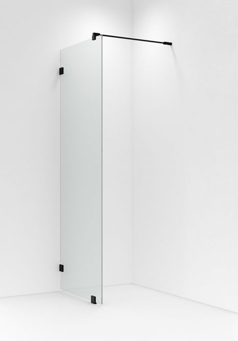 Hovedbilde VikingBad glassfelt Emil 90x200cm, sort