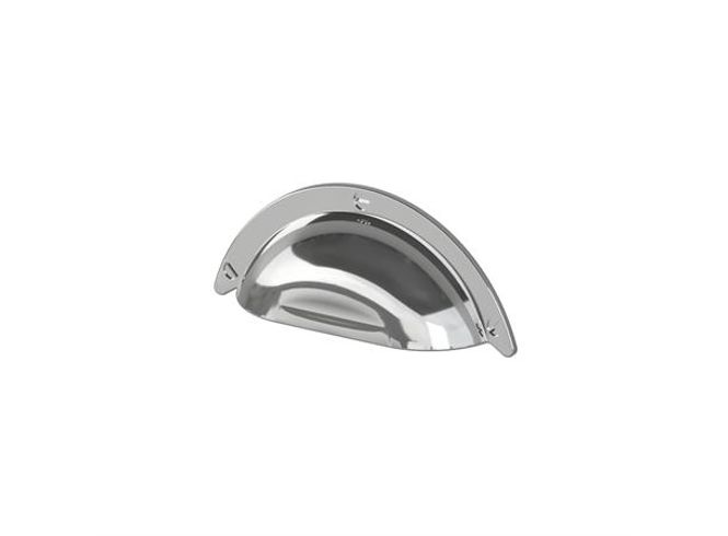 Hovedbilde Vikingbad Håndtak Skål Krom BxDxH: 95,1x18x38mm