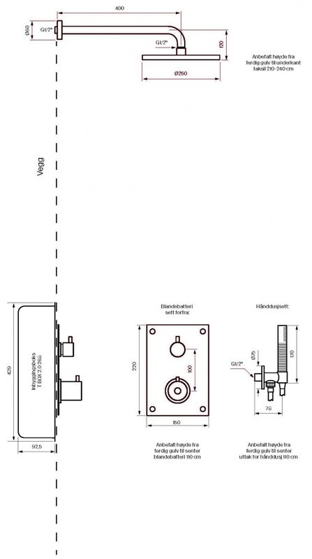 Tapwell BOX7268 ED2 Oksiderende Messing