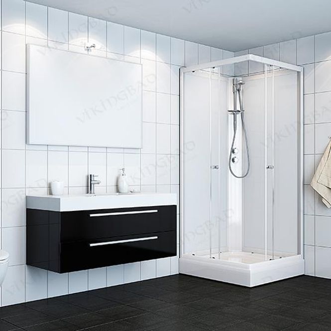 Hovedbilde VikingBad dusjkabinett Kiev 90x90x190