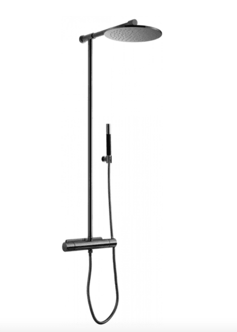 Hovedbilde Tapwell TVM300 Takdusj Brushed Black Chrome