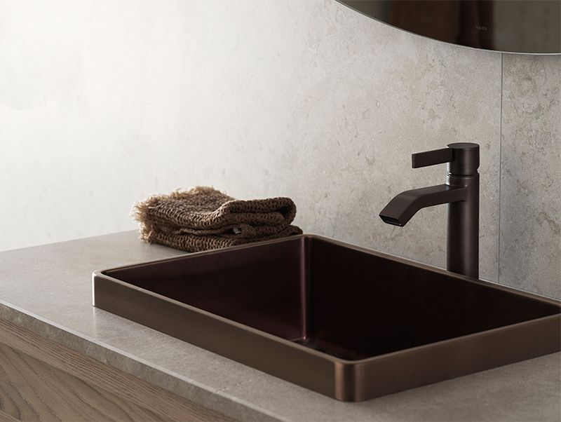 Tapwell ARM071 servantbatteri Bronze