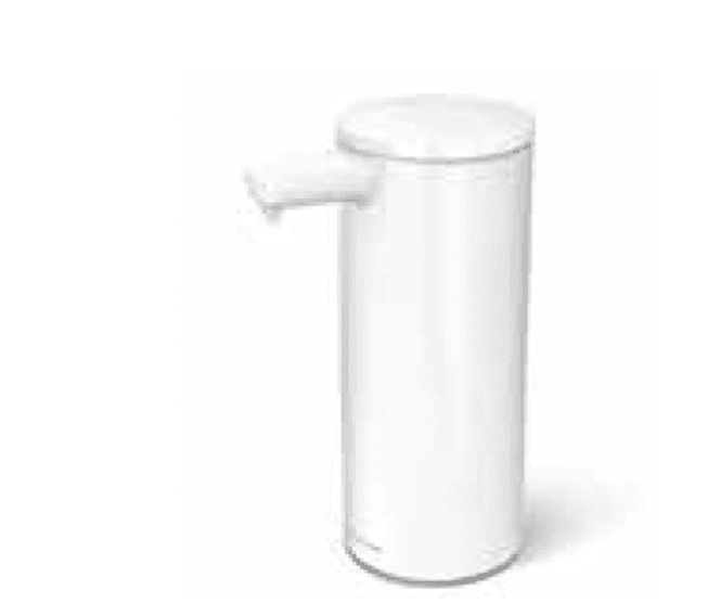 Hovedbilde Simplehuman såpedispenser oppladbar i hvit