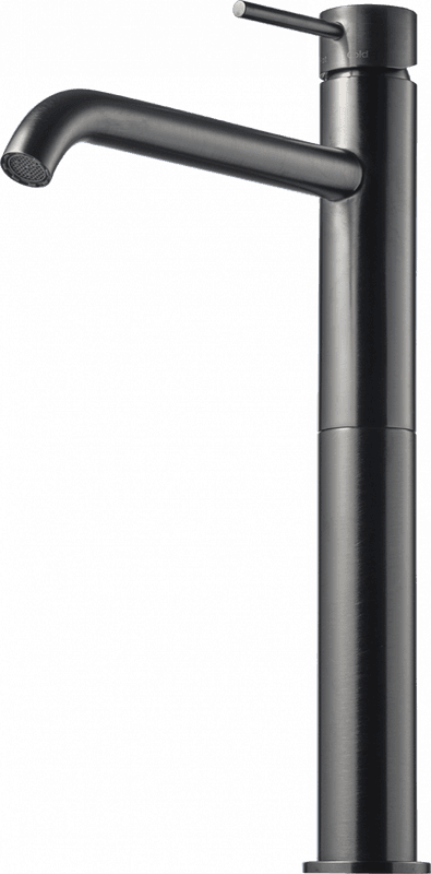 Tapwell EVM082 Servantbatteri Brushed Black Chrome