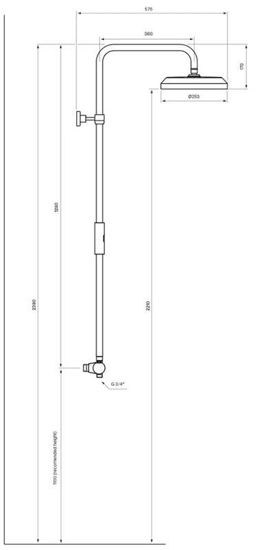 Tapwell ARM5200-150 Takdusj Bronze