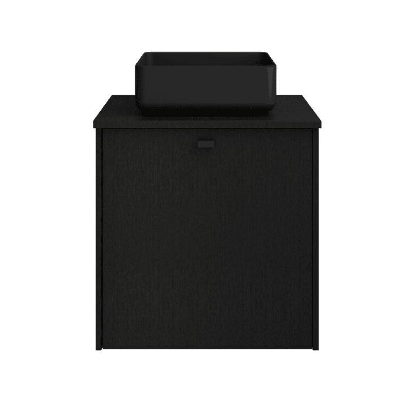 Fossbad Provence servantskap B60 med Monaco porselenservant, sor