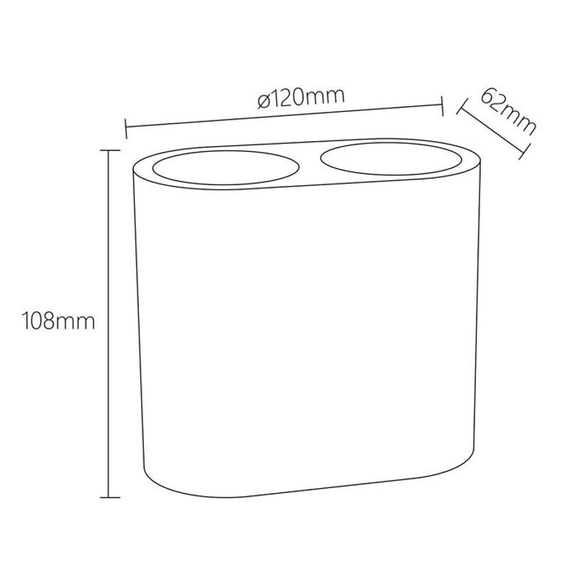 Sealskin Blend dobbel tannbørsteholder Terrazzo