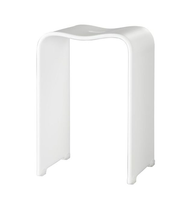 Hovedbilde Esbada Plexi baderomskrakk matt hvit