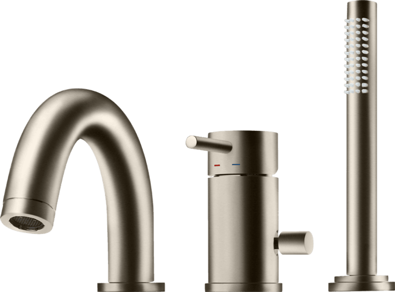 Tapwell BI047 Dusj- og badekarbatteri, Krom