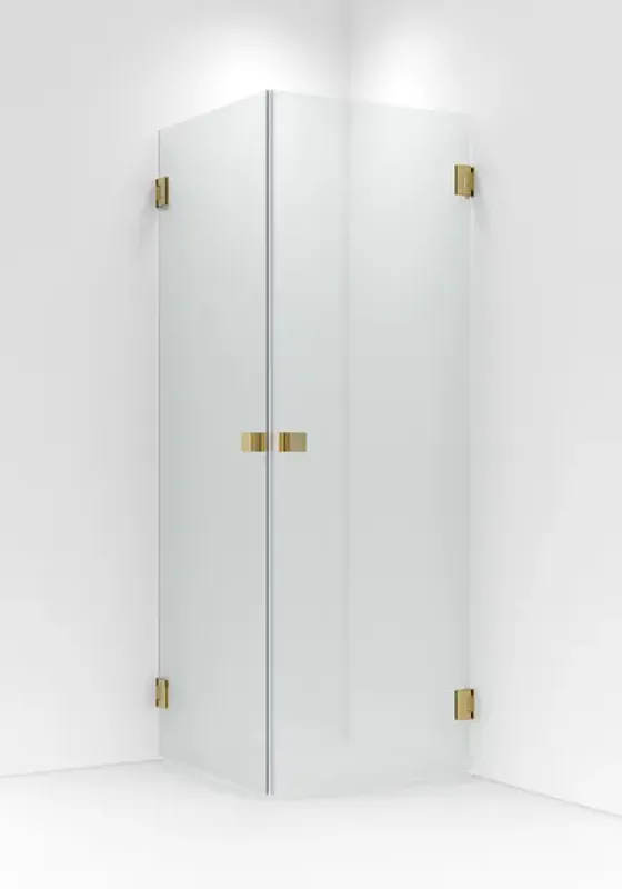 Vikingbad Dusjhjørne rett EMIL Klart glass