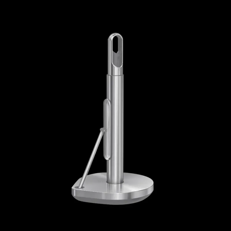 Simplehuman Tørkerullholder med spray Børstet stål eller Sort